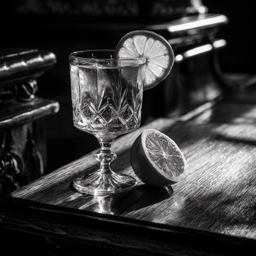 Classic Gin Cocktail made at home