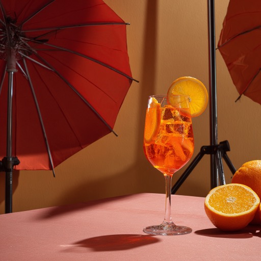Aperol Spritz made at home